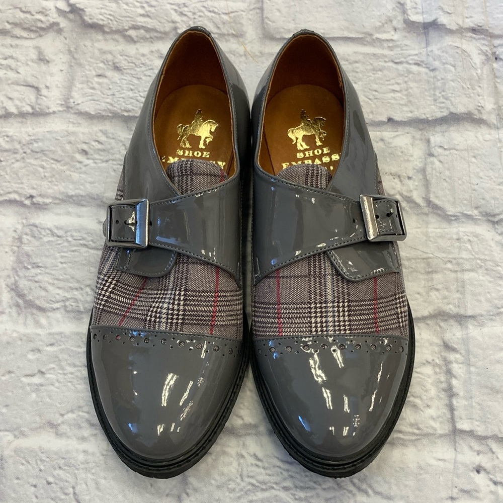 Shoe Embassy London Gray Leather Shoe